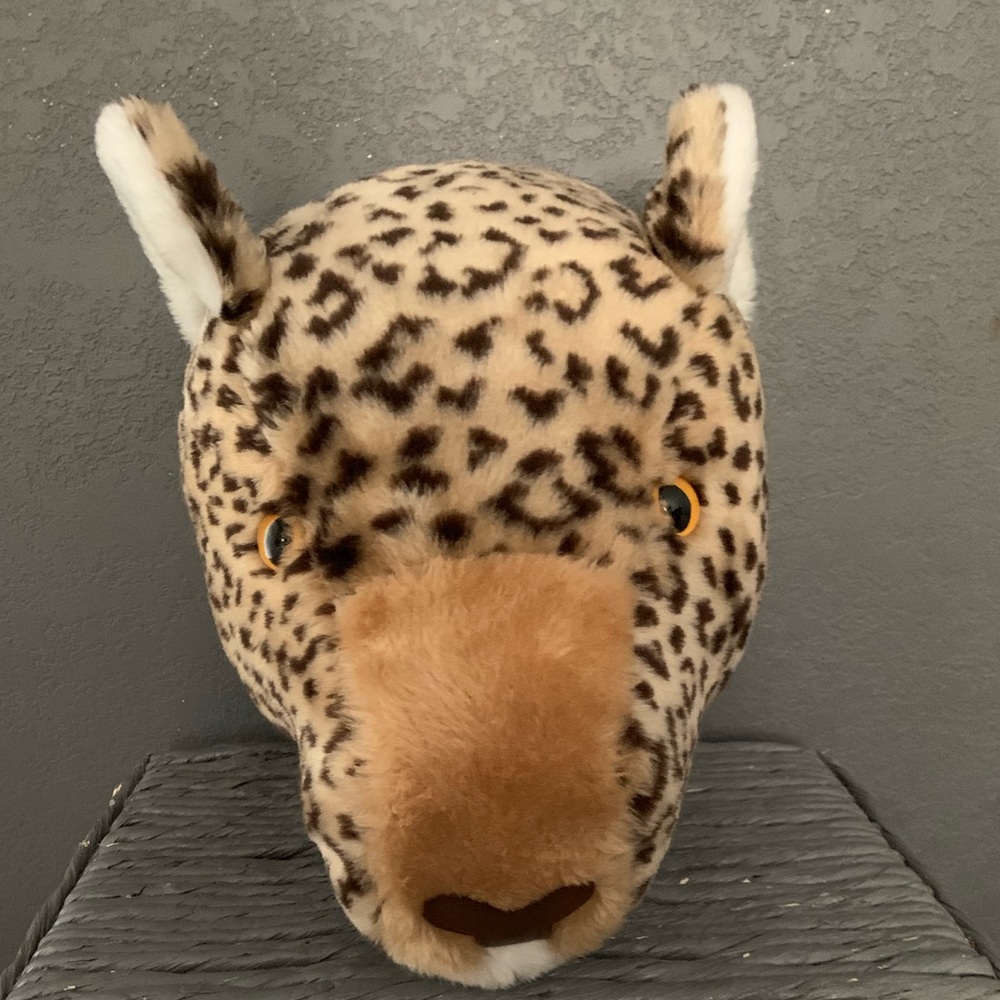 Cheetah Wall Soft Sculpture Wall Decor
